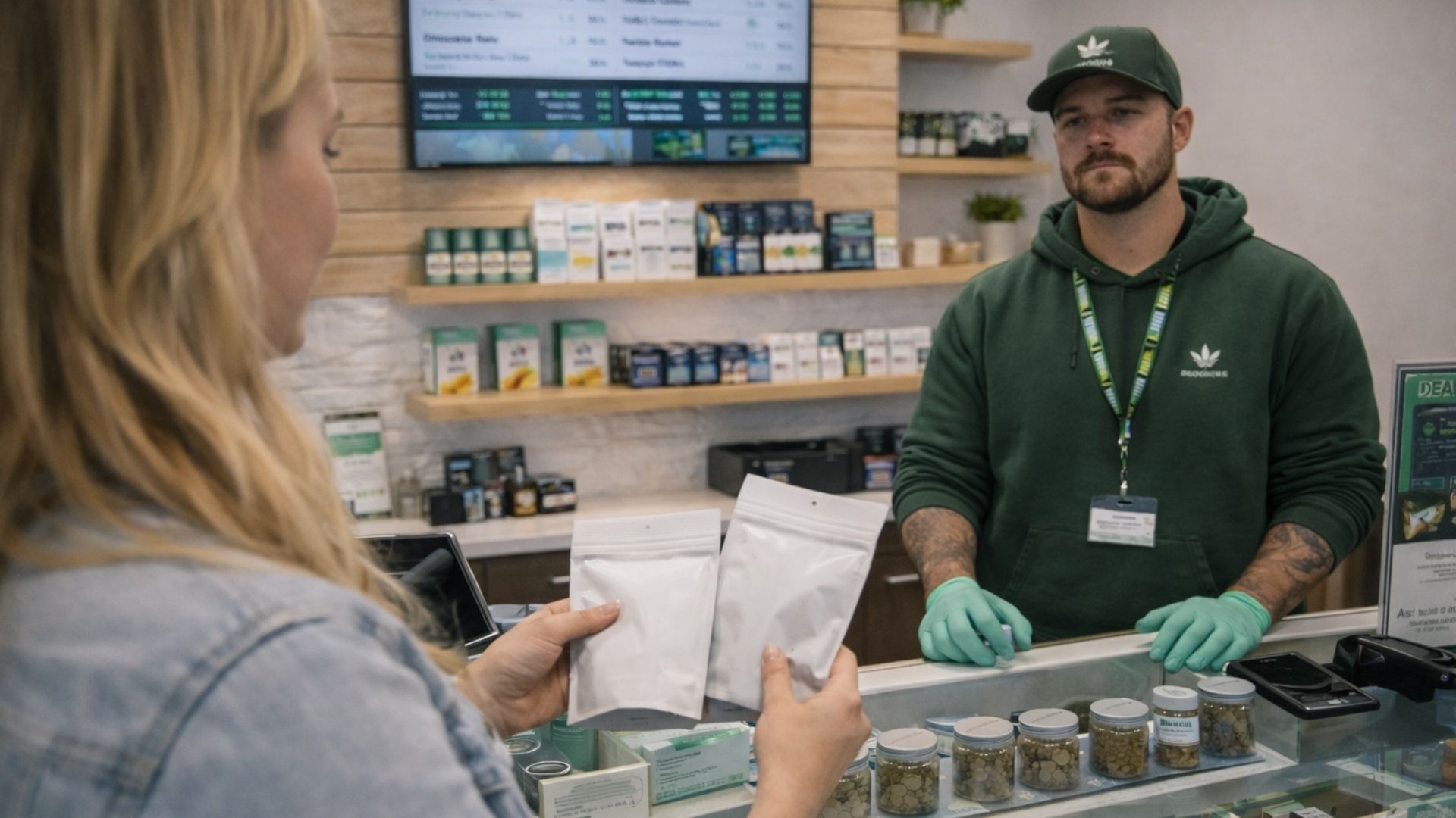 Are edibles legal for purchasing cannabis products at a dispensary