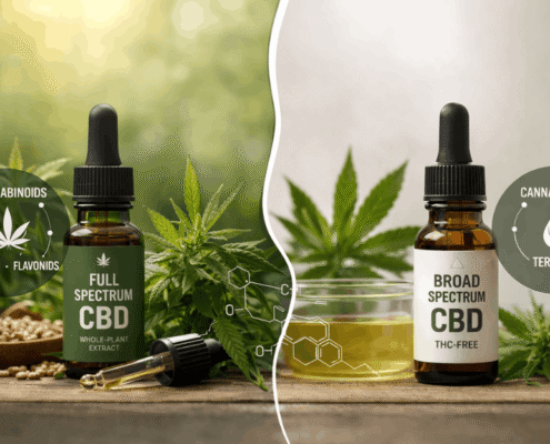 Full spectrum vs broad spectrum CBD