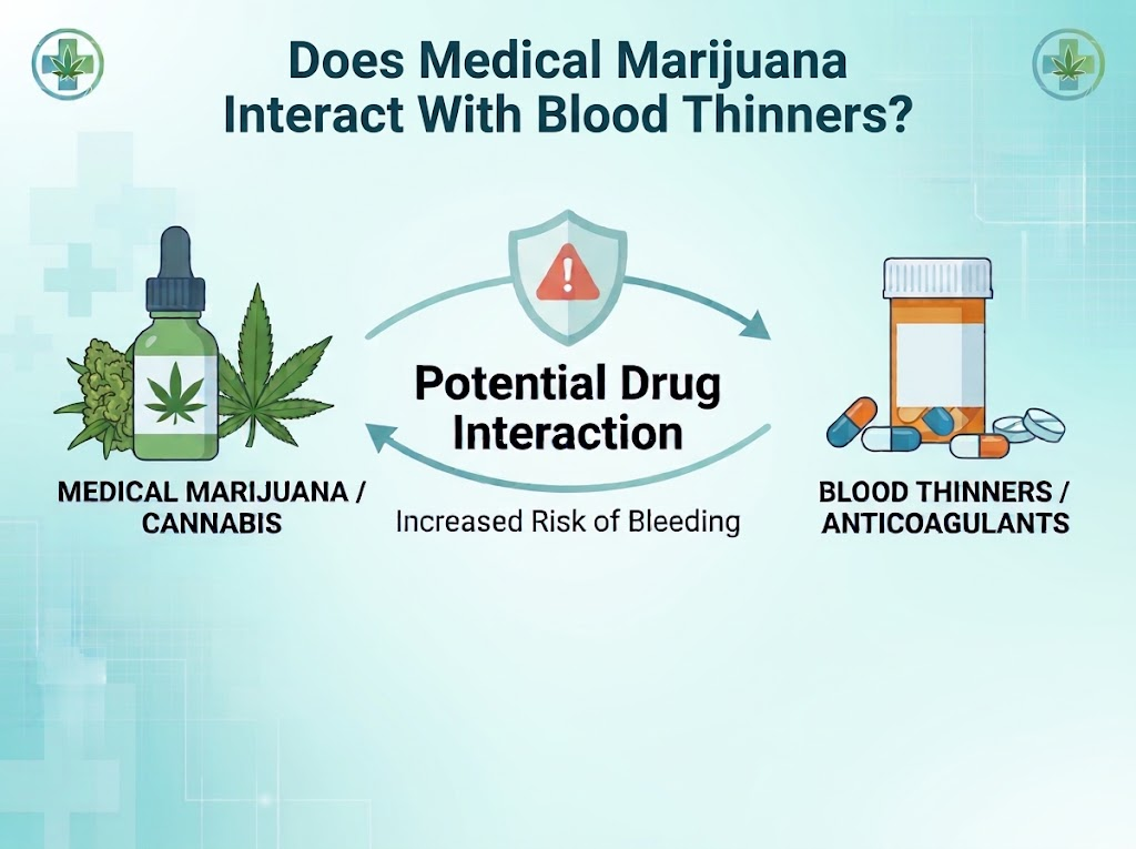 Does Medical Marijuana Affect Blood Clotting or Interact With Blood Thinners?